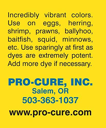 Metallic blue Pro-Cure Bad Azz color on prawns for vivid finish.