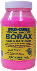 Pro-Cure borax egg cure bottle ready for even coating and prep