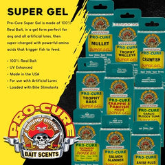 Butt Juice Super Gel applied on lures for halibut ling cod bottom fish