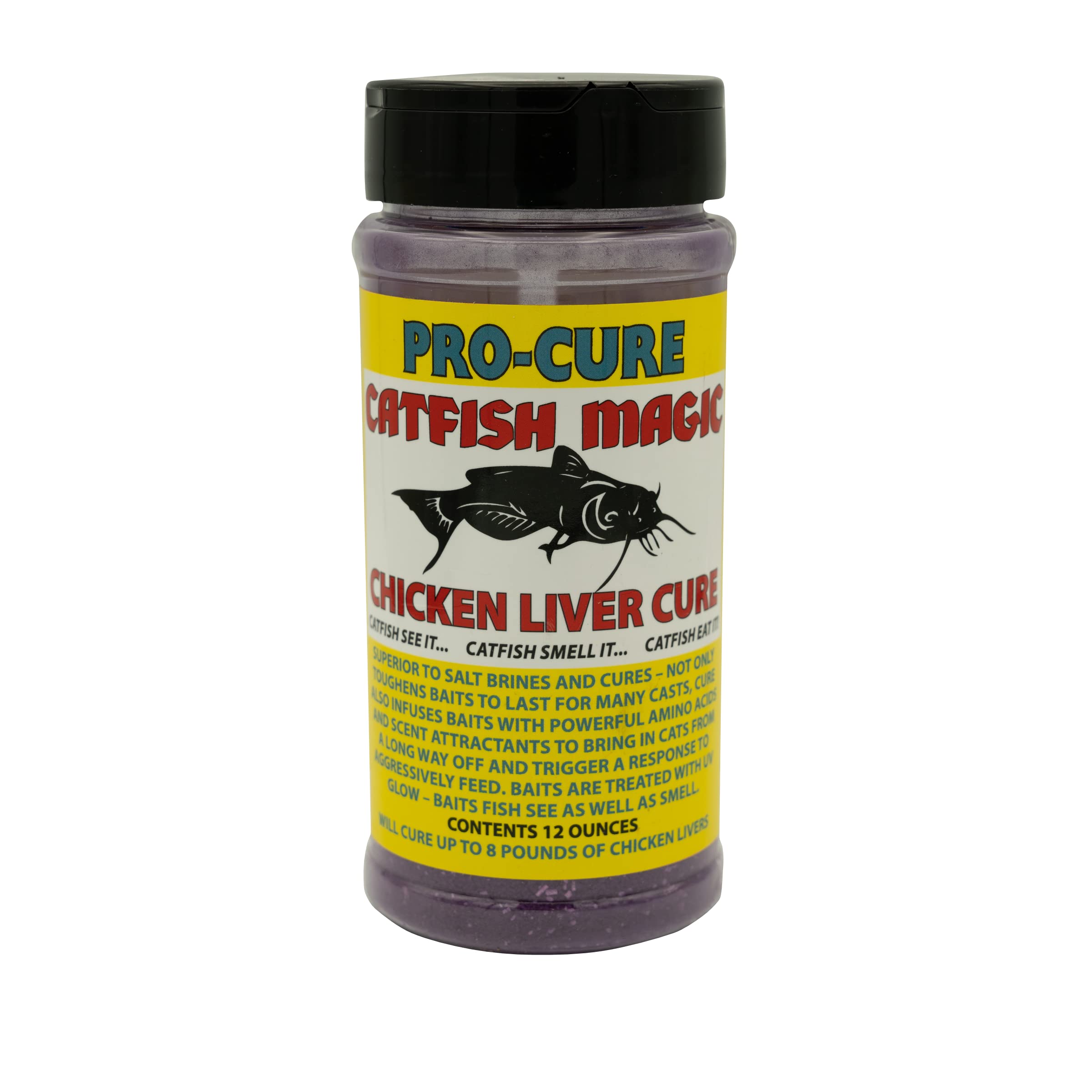 Pro-Cure Catfish Magic Chicken Liver Cure bottle 12 oz