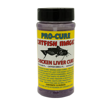 Pro-Cure Catfish Magic Chicken Liver Cure bottle 12 oz