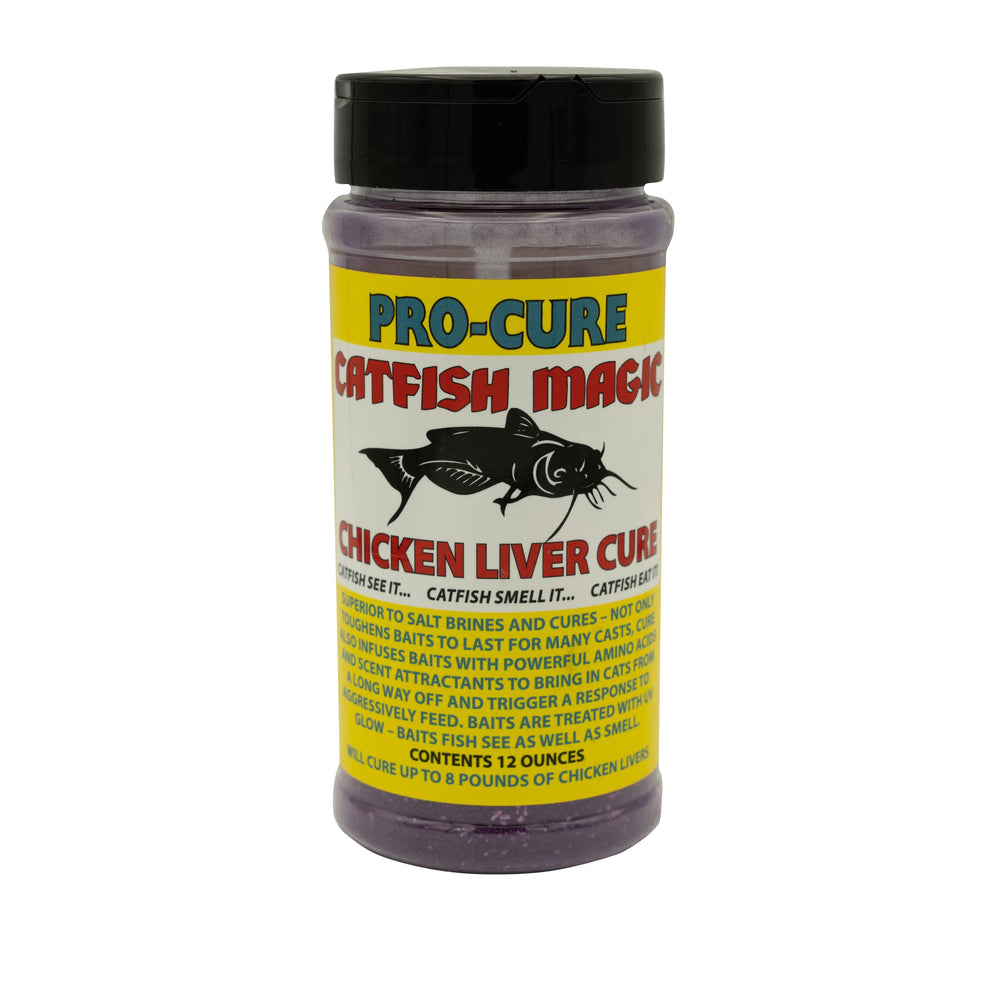 Pro-Cure Catfish Magic Chicken Liver Cure bottle 12 oz