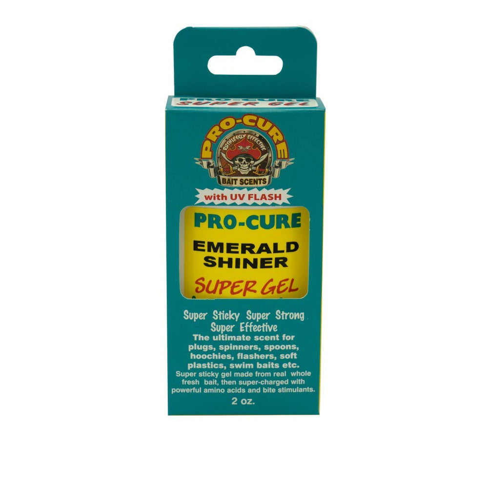 Pro-Cure Emerald Shiner Super Gel 2oz bottle front view