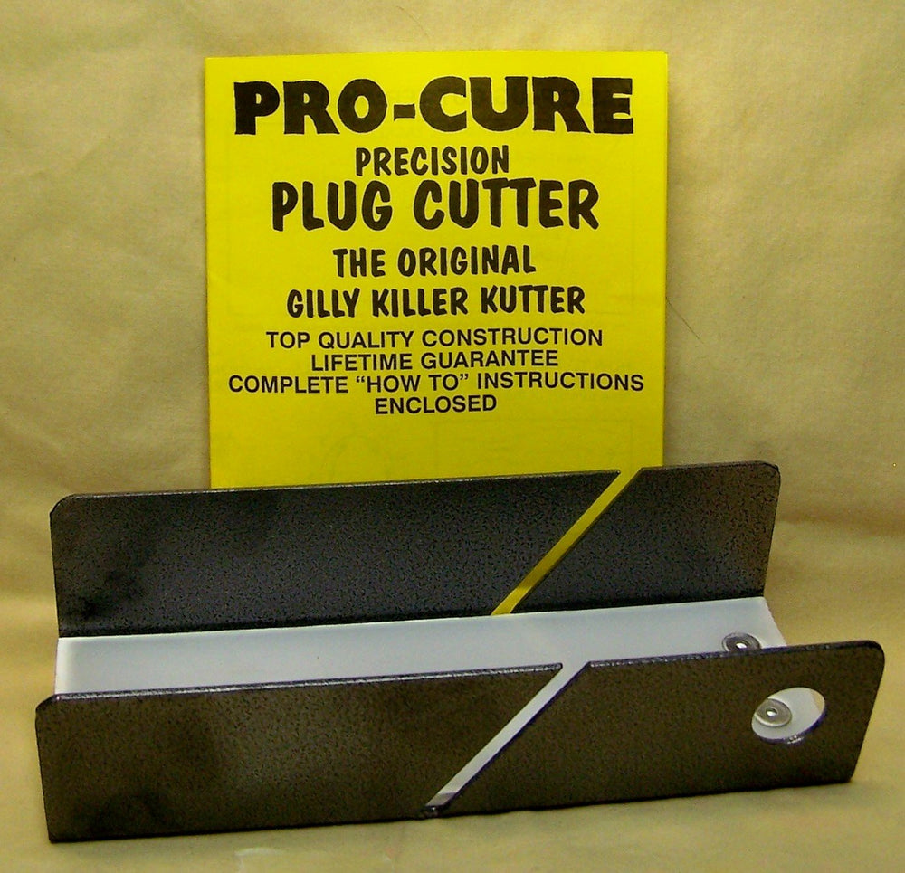 Pro-Cure Gilly Killer Kutter angle detail highlights compound angles for consistent cuts.