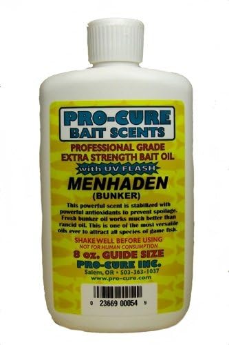 Saltwater angler applying Pro-Cure oil during dawn fishing