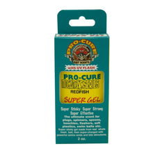 Pro-Cure Mogan Series Super Gel Redfish bottle ready to boost bite appeal.