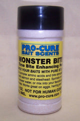 Pro-Cure Monster Bite on sardine fillets boosts attraction and bite readiness.