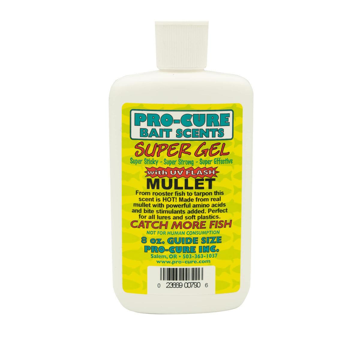 Front view of Pro-Cure Mullet Super Gel 8oz