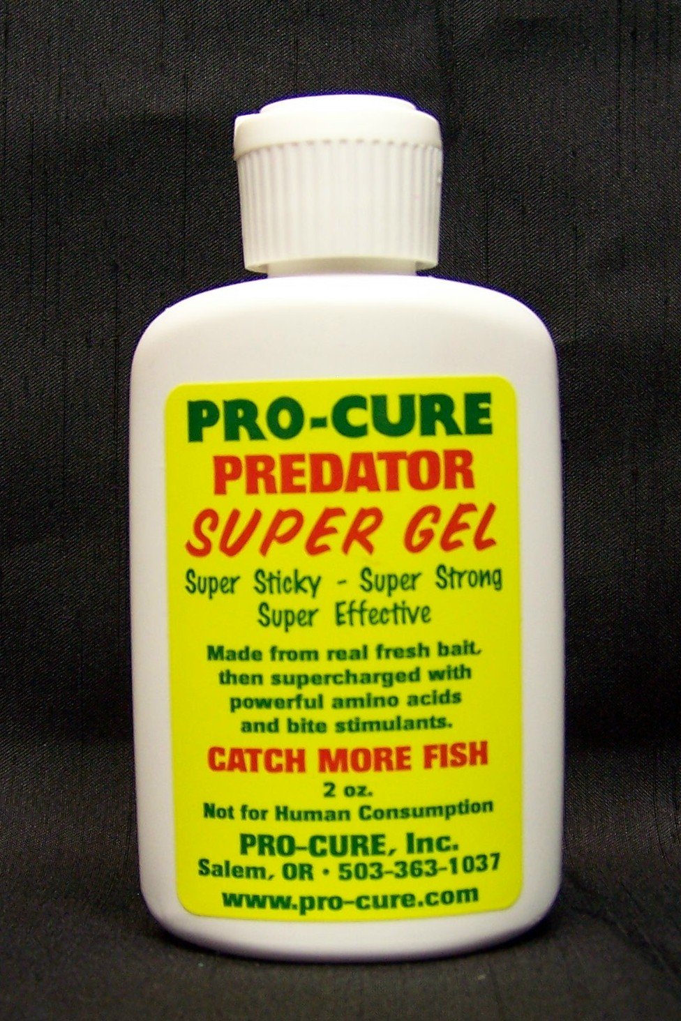 Pro-Cure Predator Super Gel on a spinner delivers lasting aroma to attract strikes