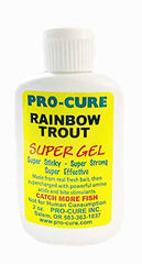 UV-enhanced Rainbow Trout Super Gel packaging and bottle
