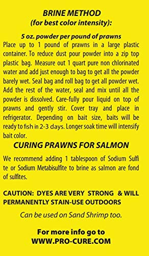 Amino acid blend in Pro-Cure improves lure profile for prawns