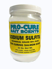 Pro-Cure Sodium Sulfite white 2lb bag for egg preservation and bait prep