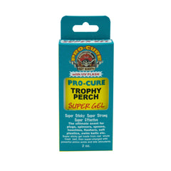 Pro-Cure Trophy Perch Super Gel 2 oz jar enhances visibility and attraction.