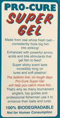 Pro-Cure Trout & Kokanee Magic Super Gel applied to bait on a rig for trout appeal.