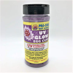 Pro-Cure UV Glow Egg Cure bottle front with UV powder for brighter egg curing