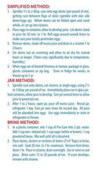Pro-Cure UV Glow Egg Cure label detail highlights UV powder benefits