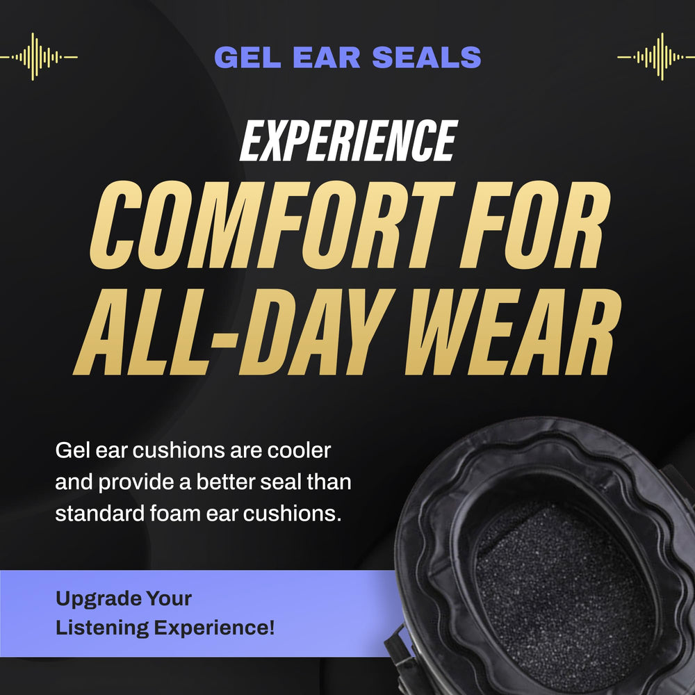 Pro Ears Gold II 26 ear muffs auto shut off feature for power saving