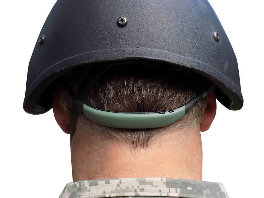 Pro Ears Stealth 28 DLSC technology icon highlighting adaptive sound compression