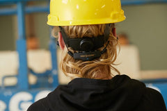 Pro Ears Stealth 28 HT Green side view highlights compact design for long days at the range