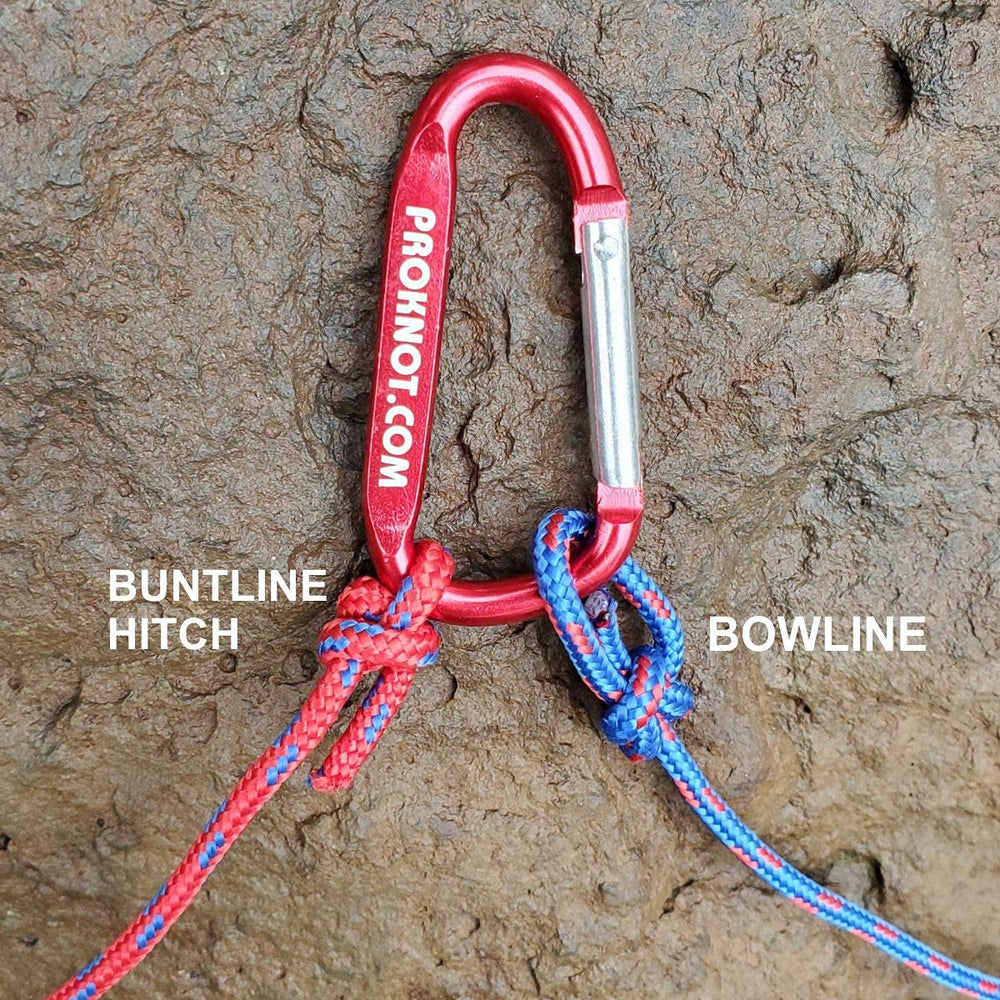 Pro-Knot Knot Tying Kit in-use, portable and ready for adventures.