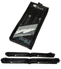 Pro-Lite double-row soft surfboard roof rack secures up to six boards for trips.