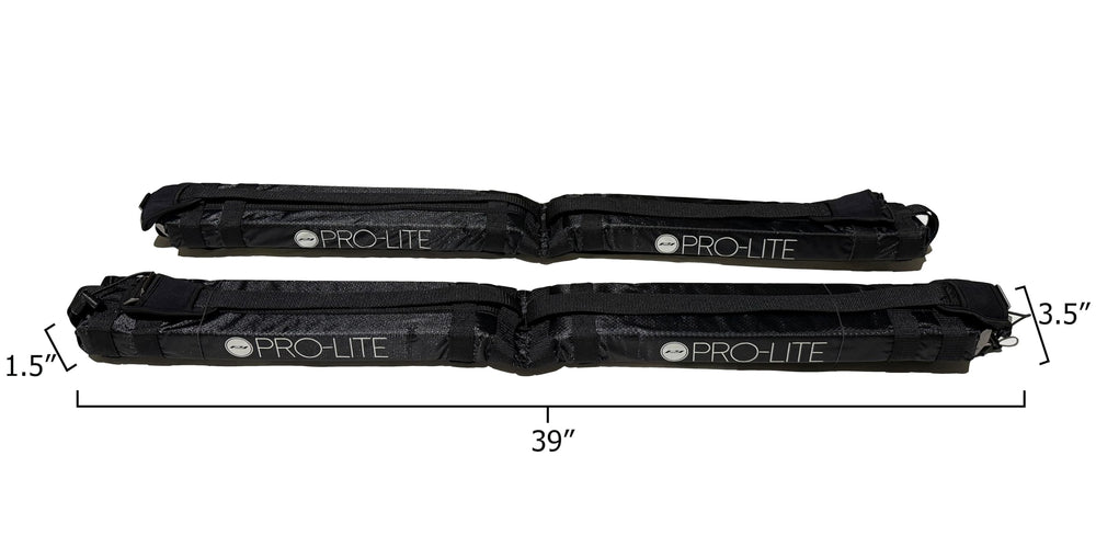 Pro-Lite padded foam support protects boards during transport.
