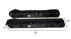 Pro-Lite buckle covers protect boards and vehicle from scrapes during transport