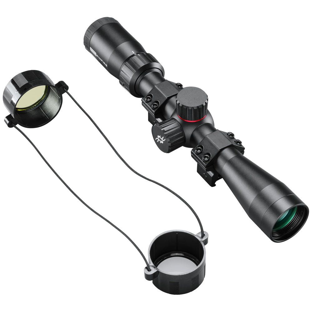 Package contents: lens covers and 1-inch aluminum rings for PRO RIMFIRE