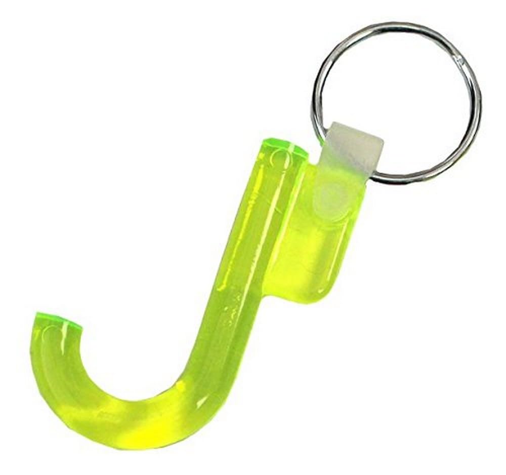 Pro-Shot keychain UV bore light in neon green illuminating the bore quickly