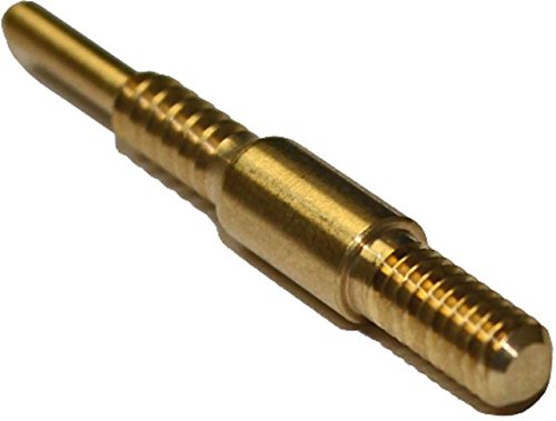 Pro-Shot VFG adaptor brass body shown for precise cleaning rod attachment.