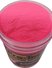Pro-Tec hot pink lure coating provides vibrant color and durable gloss.