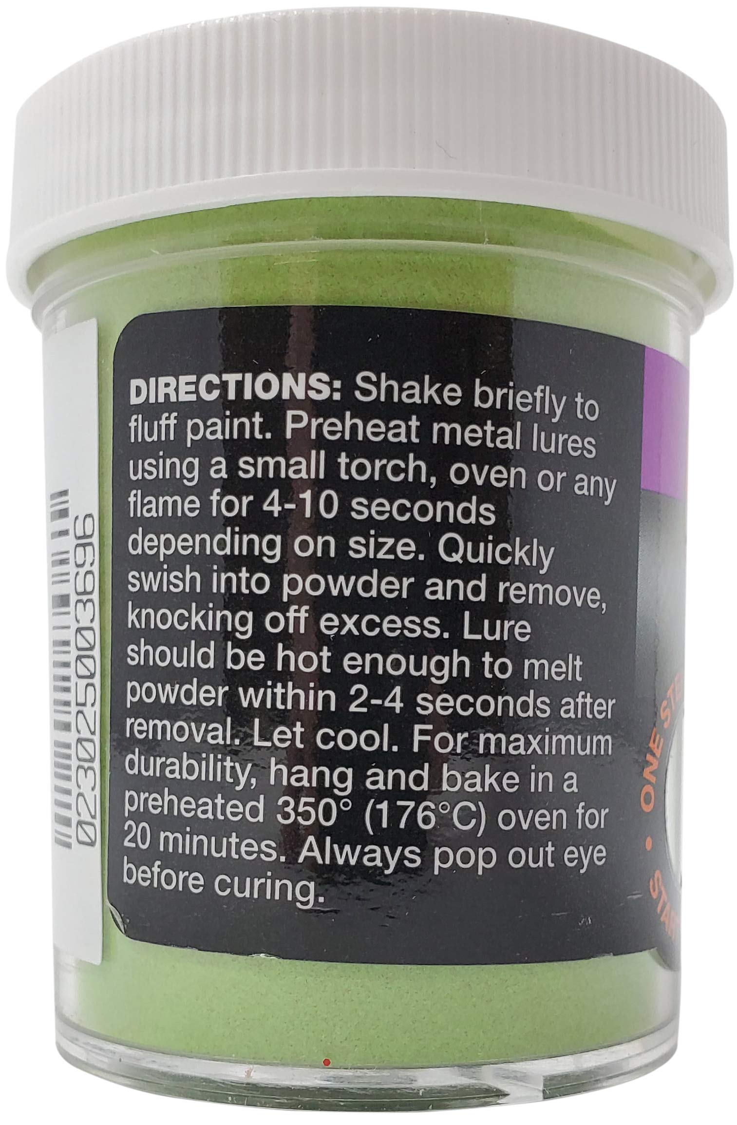 Pro-Tec Powder Paint gloss finish close-up shows high shine.