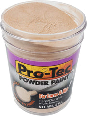 Pro-Tec powder paint on jig head yields a durable, high-gloss finish.