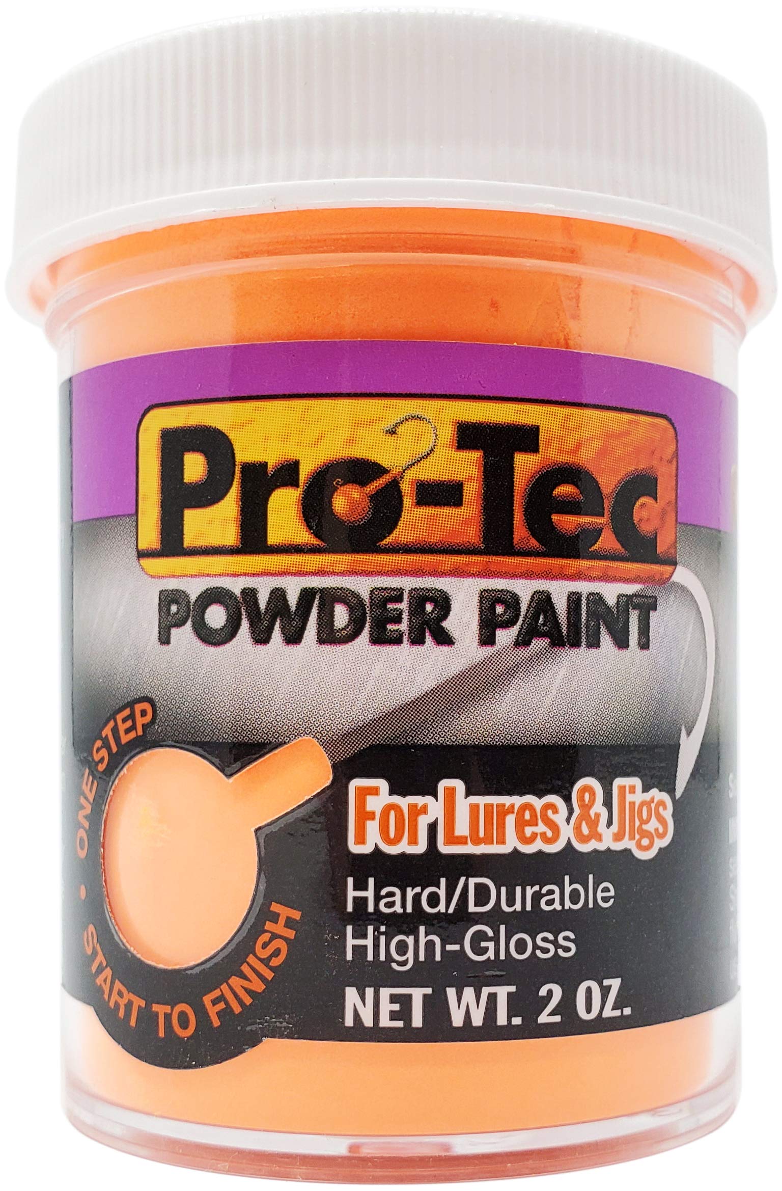 Pro-Tec powder paint dip-process demonstrates fast, easy application on lures.