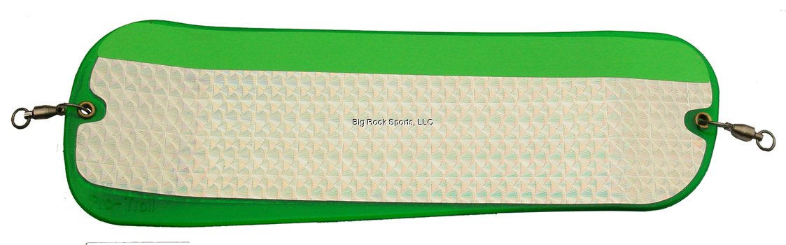 Pro-Troll HotChip 11 Flasher with EChip in Green Stryper for salmon attraction