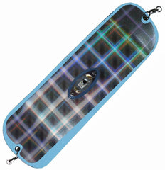 Pro-Troll ProFlash lighted flasher in action, red-white-green flashes attract fish.