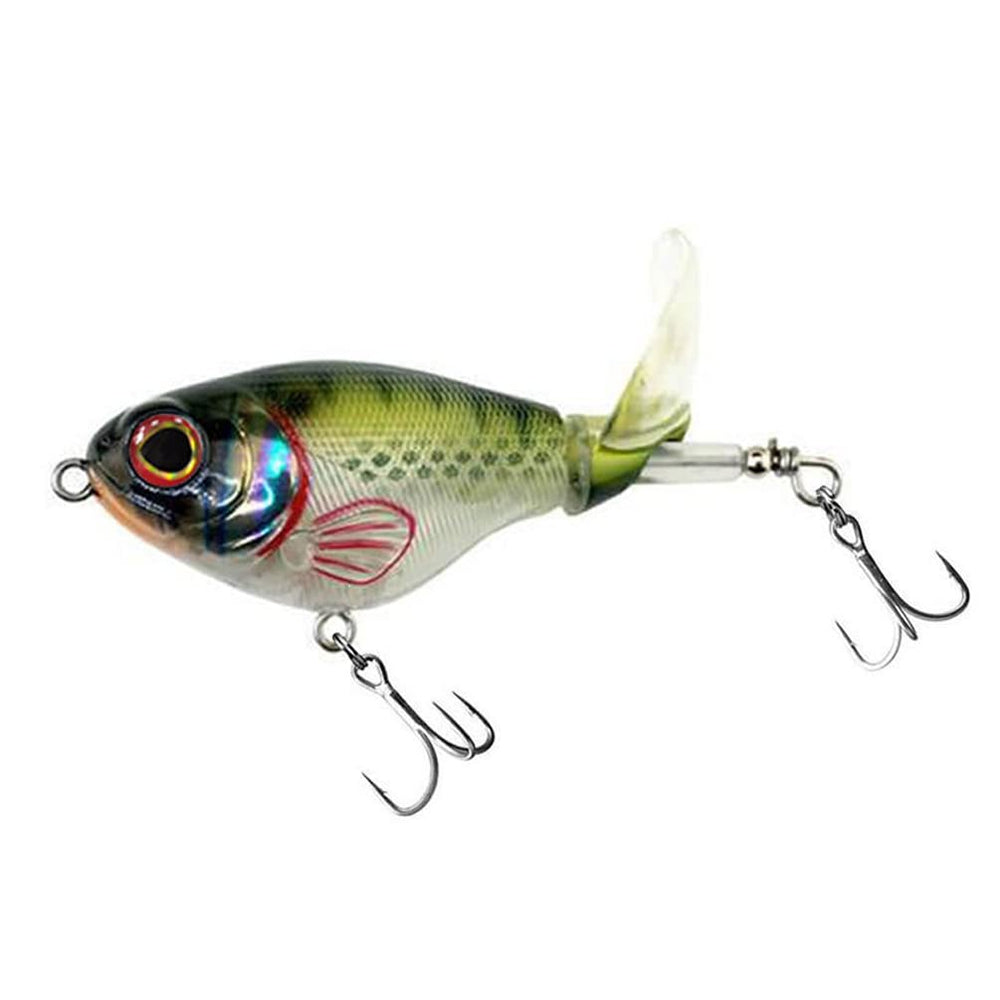 Close-up of lifelike paint and 3D eyes on Proaovao swimbait AH7517