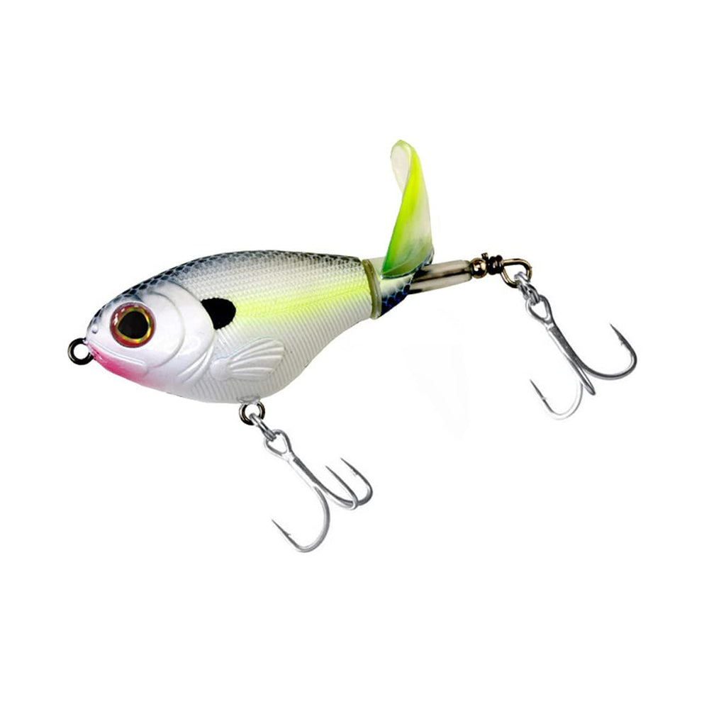Surface detail showing simulation fish skin finish on the lure