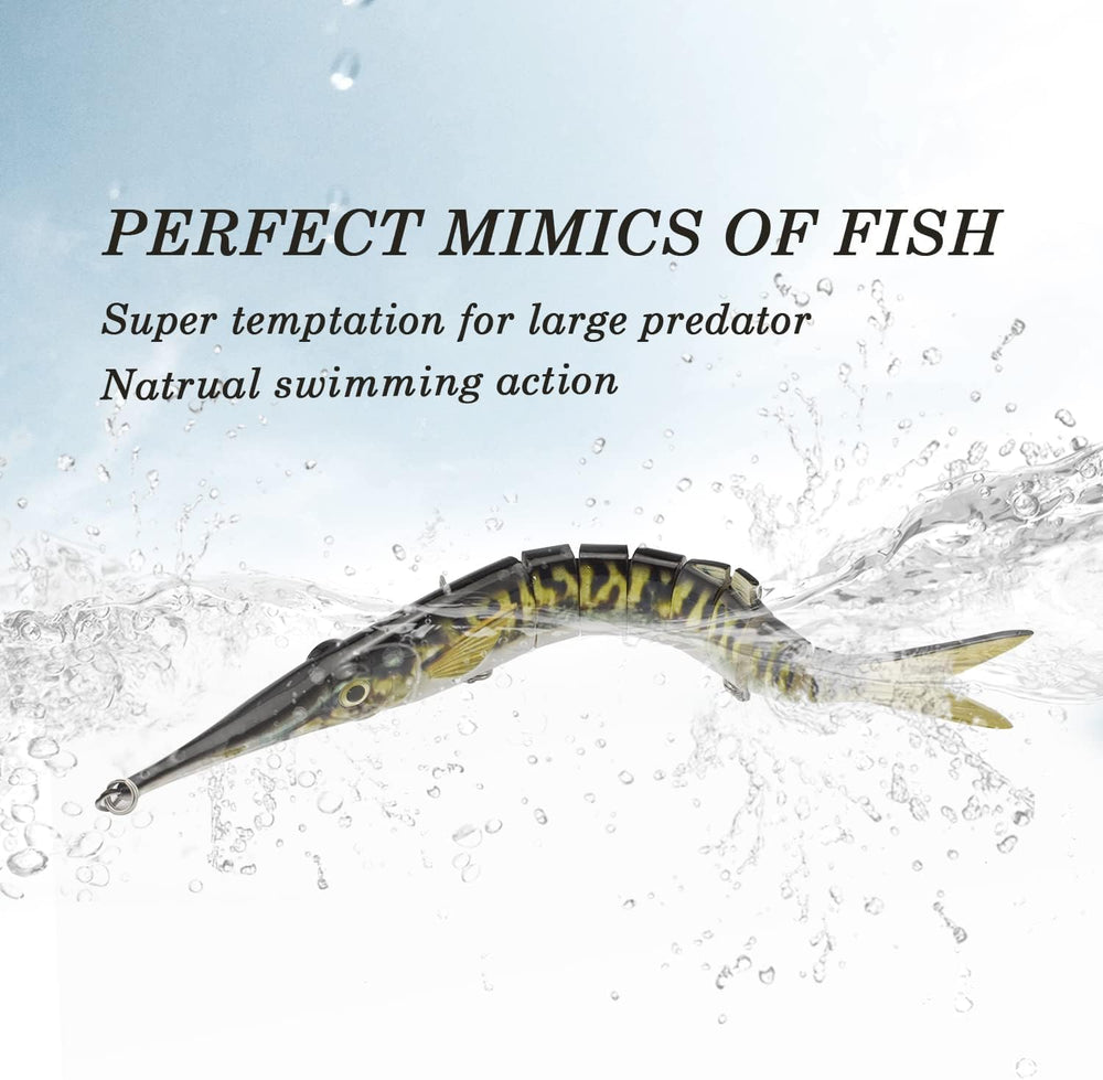 Lifelike 3D fish eyes on Proaovao lure