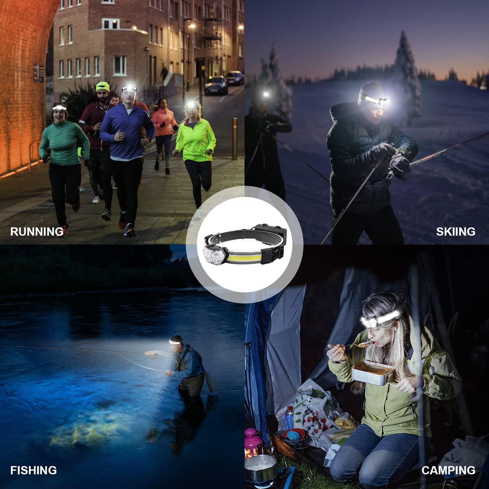 ProaStar EXIN Dechen headlamp two-pack ready for sharing or backups