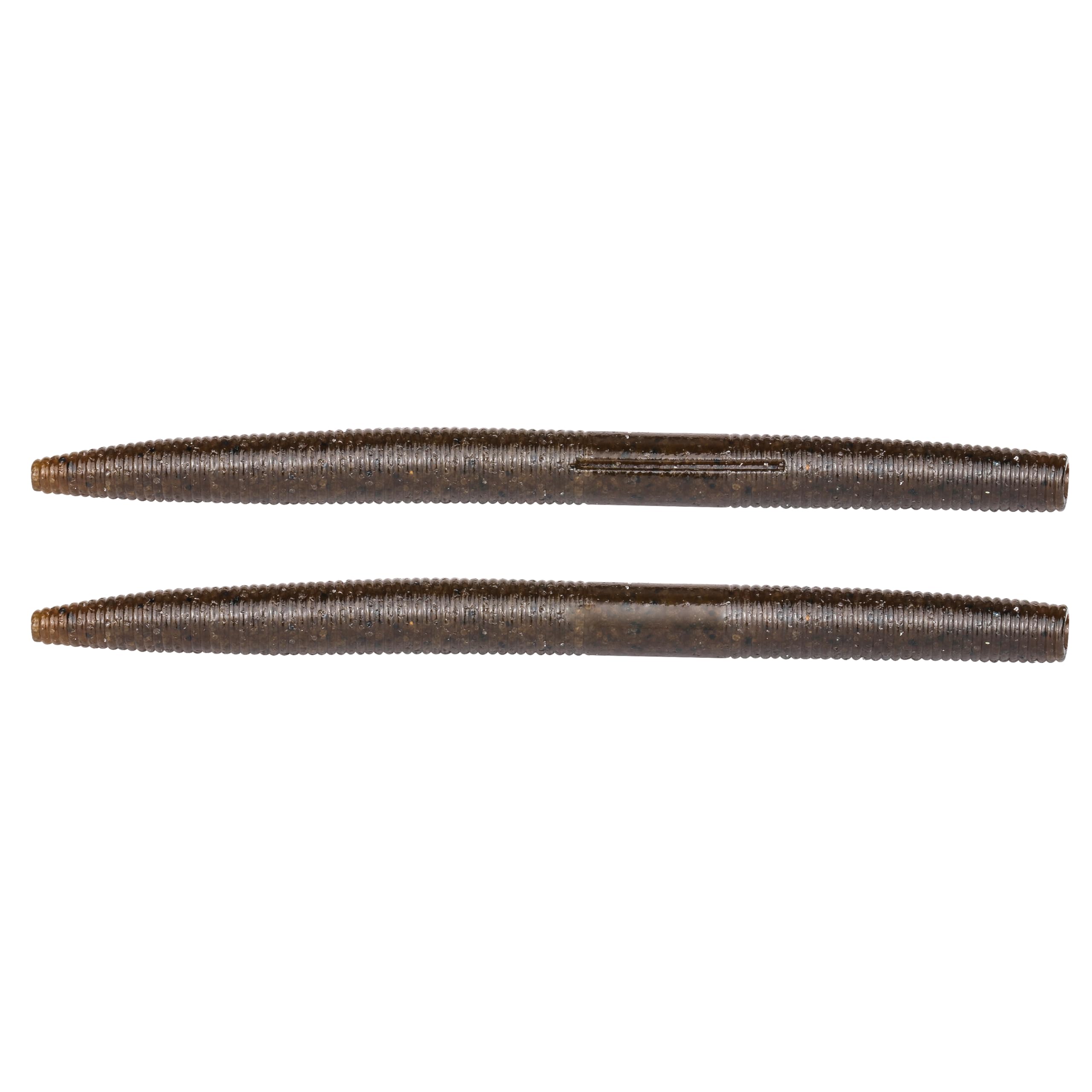 PROBITE salt-infused soft bait with musky aroma entices bass in freshwater setups