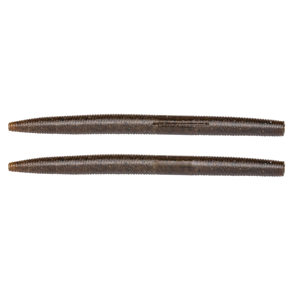 PROBITE salt-infused soft bait with musky aroma entices bass in freshwater setups