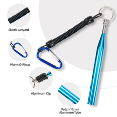PROBITE Senko worms lure kit contents close-up—high-quality baits and hooks for reliable strikes.