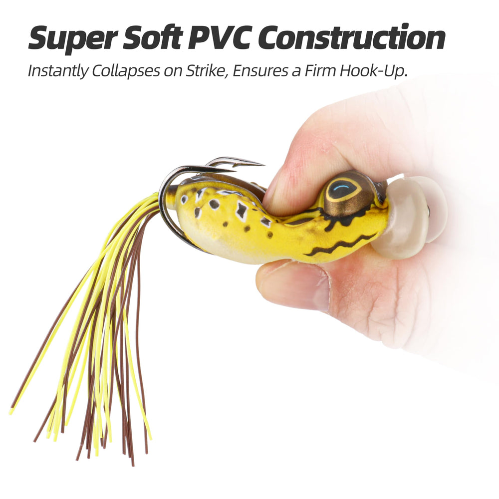 Lures suitable for freshwater and saltwater environments