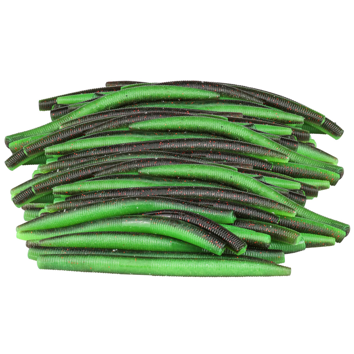 PROBITE Soft Worms 100-pack Senko-style lures in bright colors for versatile bass fishing.