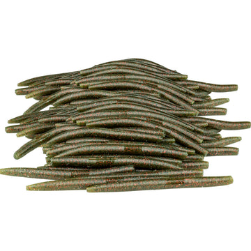 PROBITE soft fishing worm 100-pack packaging shows value and color variety for bass.