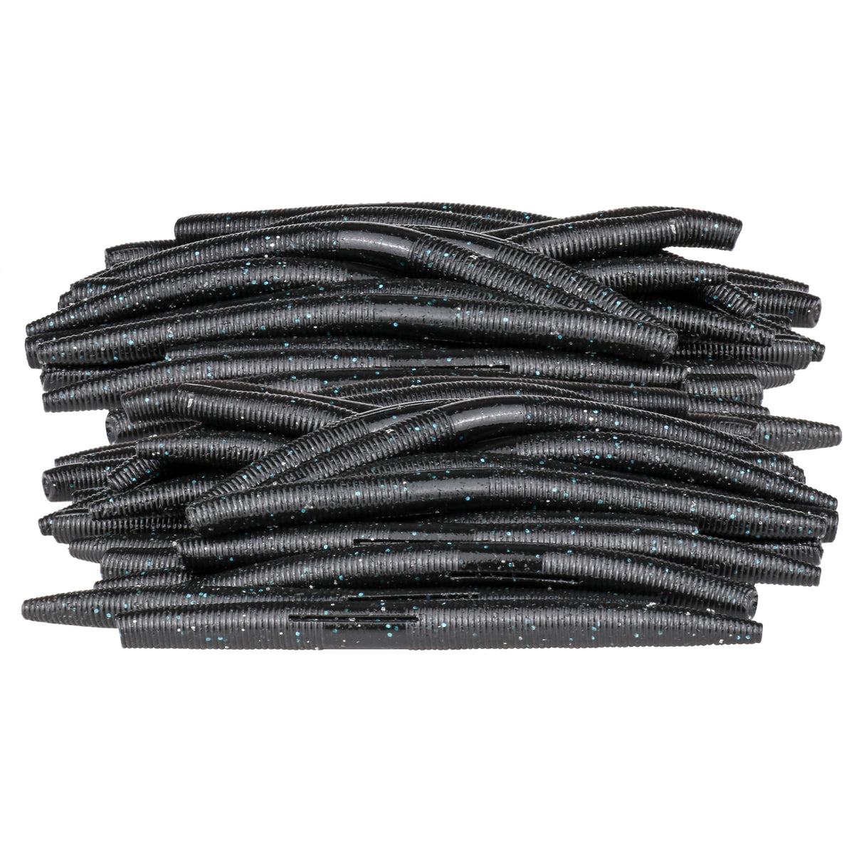 PROBITE 100-piece soft worm mega value pack for versatile bass fishing options.