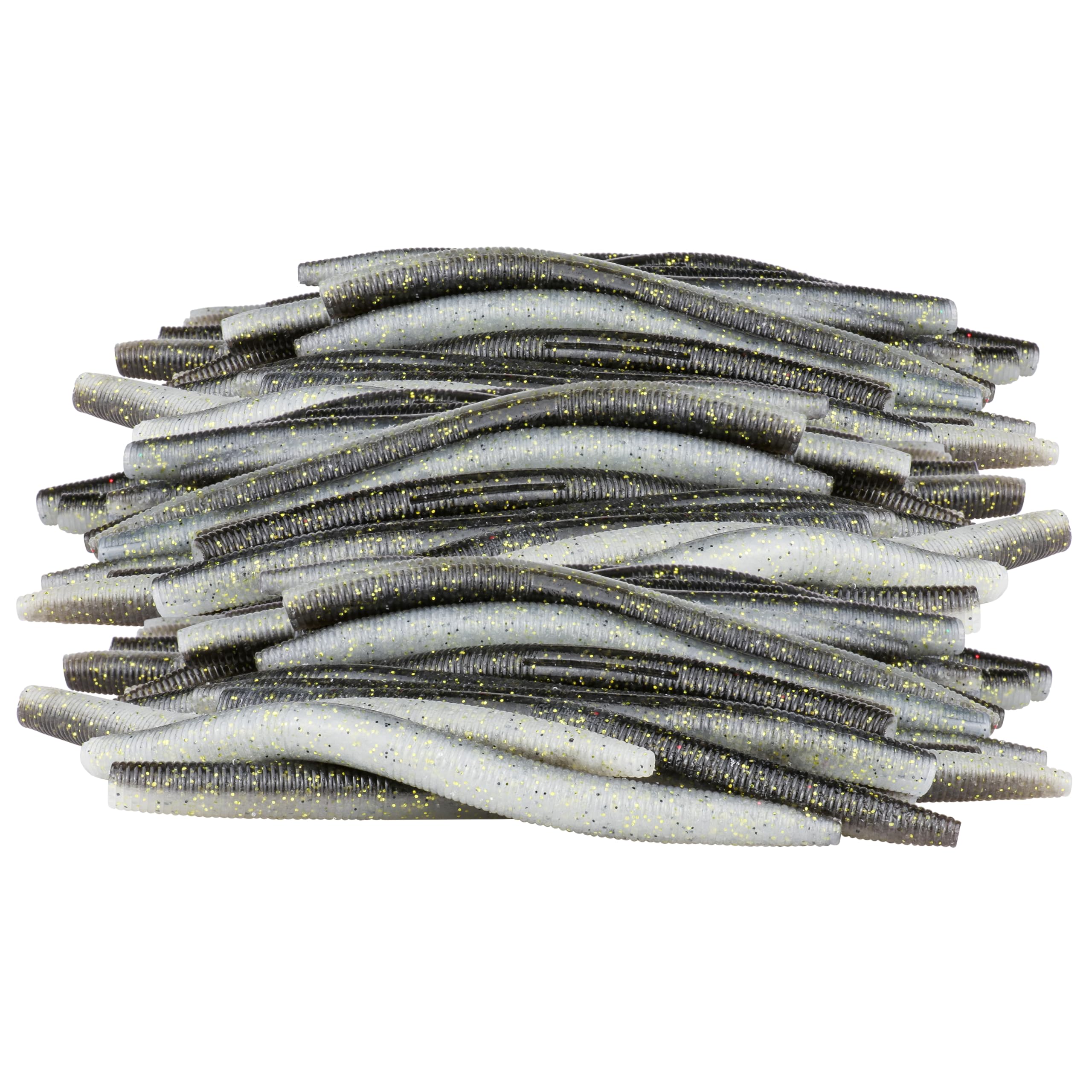PROBITE soft worm 100pcs pack for versatile bass fishing