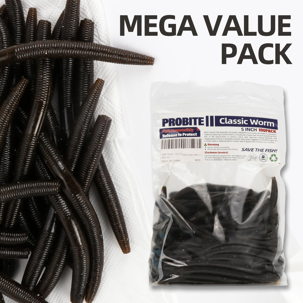 PROBITE soft worm 6in variant expands reach for deep-water bites