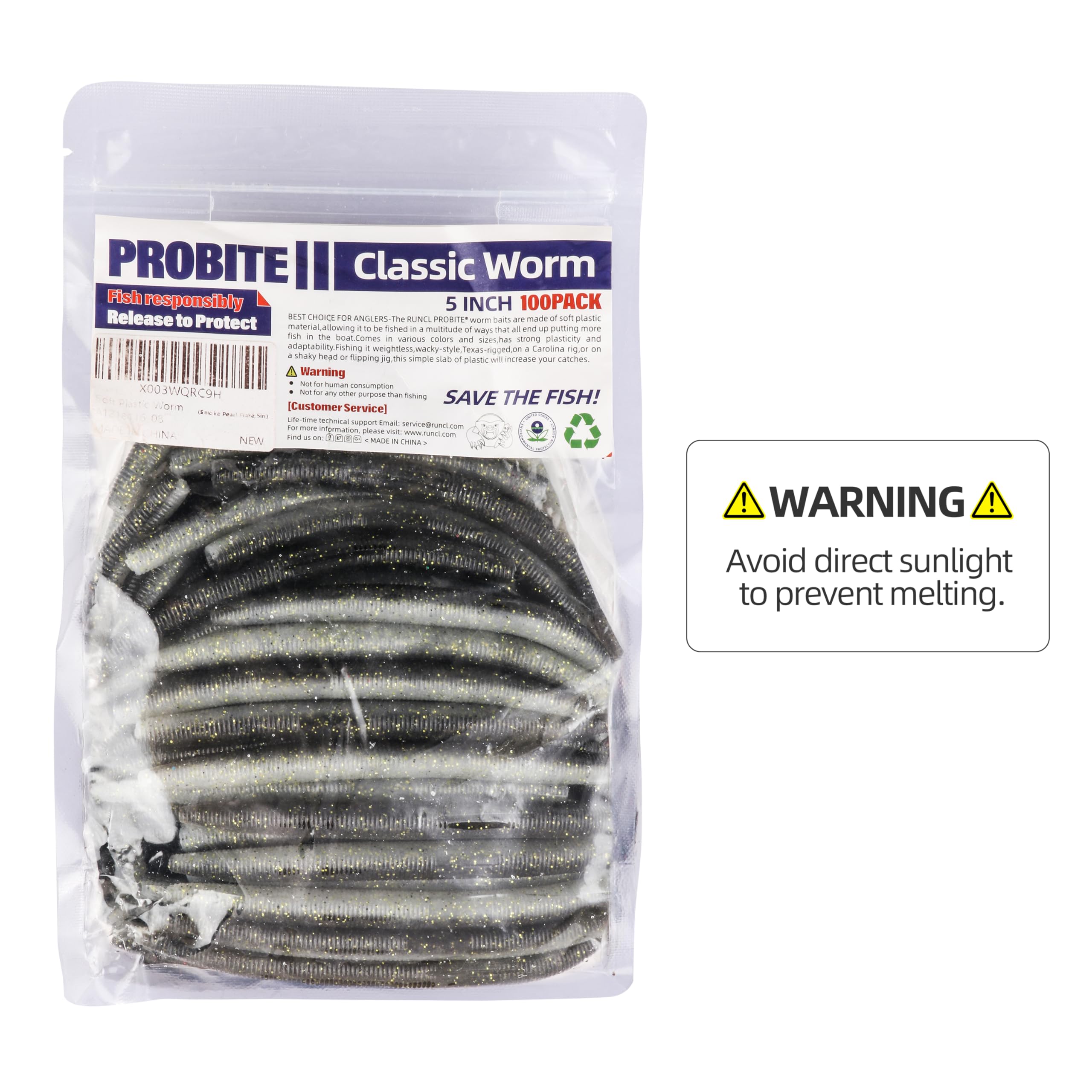 PROBITE soft worm bundle makes a thoughtful affordable fishing gift